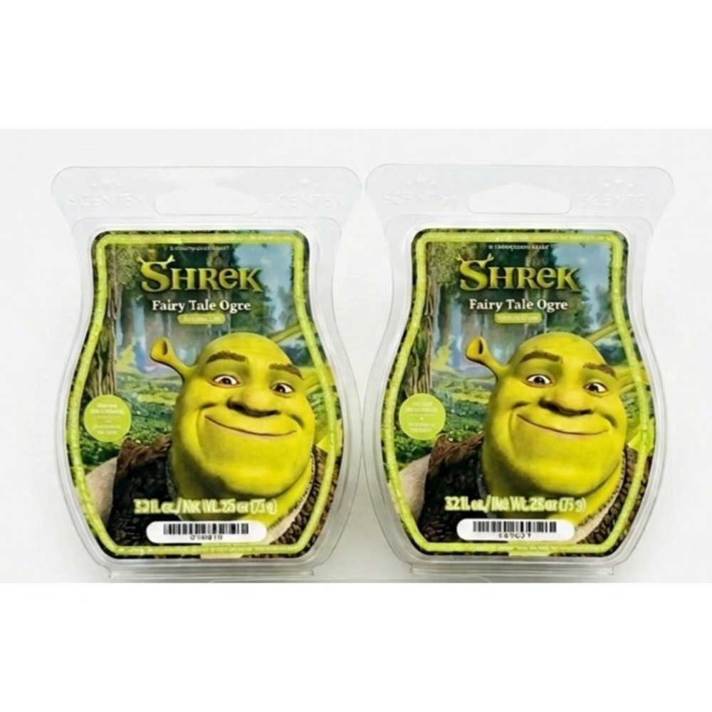 Scentsy Disney‎ Shrek Fairy Tale Ogre Wax Lot Of 2 New